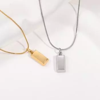 Ожерелье не выцветает, женские летние аксессуары высокого класса, простые украшения, цепочка на ключицу