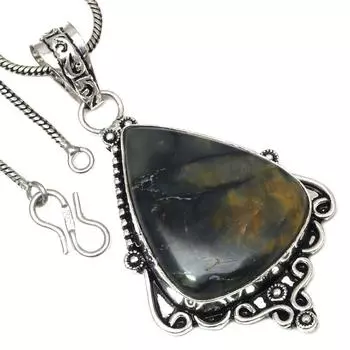 Ожерелье Newlite Jasper Gemstone Handmade Antique Jewelry 2.5