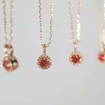 Ожерелье оранжевого цвета из стерлингового серебра S925 для женщин, интересный дизайн в стиле ретро, доступная роскошь, простая универсальная цепочка на ключицу 925