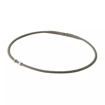Ожерелье phiten RAKUWA EXTREME Cube Charcoal Gray 43 см Передовая технология Phiten [Жесткие плечи] [Жесткая шея] [Использует Metax]
