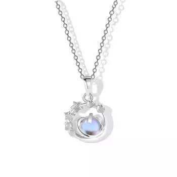 Ожерелье Плутон для женщин с нишевой подсветкой, роскошный дизайн, стиль Ins, модный темперамент, изысканная подвеска на ключицу