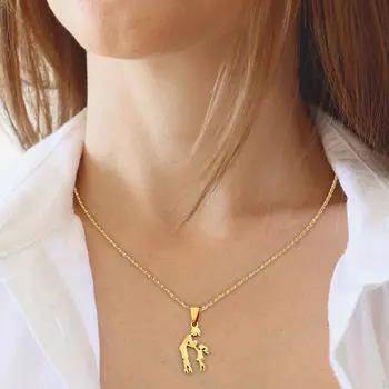 Ожерелье-подвеска на День матери для ее декора ко Дню святого Валентина, модные женские украшения