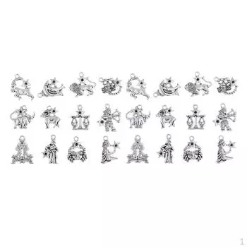 Ожерелье-подвеска с подвесками в форме созвездия, креативные украшения, 24 шт./упак.