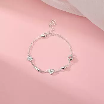 Ожерелье-пончик Простое, Свежее, Милое, Универсальное и Популярное Ожерелье-цепочка Браслет