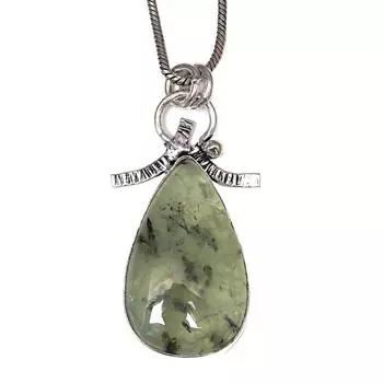 Ожерелье Prehnite Marlene Gemstone Handmade Jewelry 2