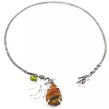 Ожерелье Разница между Агатом Перидот Ювелирные Изделия 16
