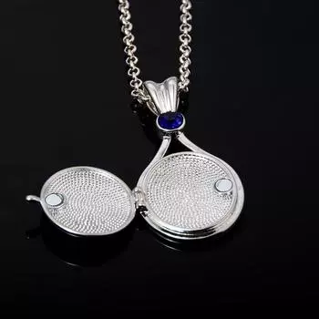 Ожерелье Русалка в виде ракушки может открыть медальон, кулон, ожерелье для женщин и мужчин, колье, косплей, ювелирные изделия, подарок красный