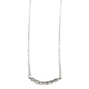 Ожерелье с бриллиантами из жареного теста и смайликами в виде закрученных прядей Простой стиль в японском и корейском стиле Лесной замок