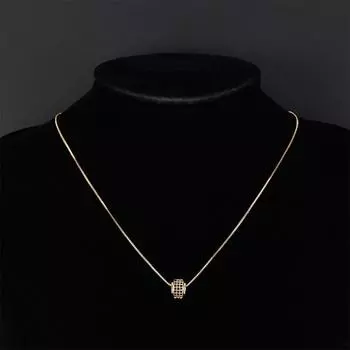 Ожерелье с бриллиантами по всей длине, с узкой талией, женское, легкая роскошь, для работы, с индивидуальностью и темпераментом, цепочка для ключицы, изысканные украшения