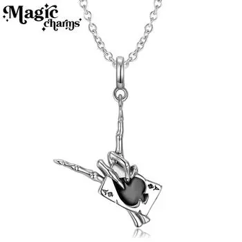 Ожерелье с черепом из стерлингового серебра S925, ожерелье, подвеска для мужчин и женщин, модный индивидуальный стиль