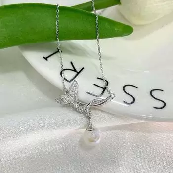 Ожерелье с четырехконечной звездой с нишевым дизайном, простой и роскошный темперамент, изысканная ключичная цепочка, новый стиль