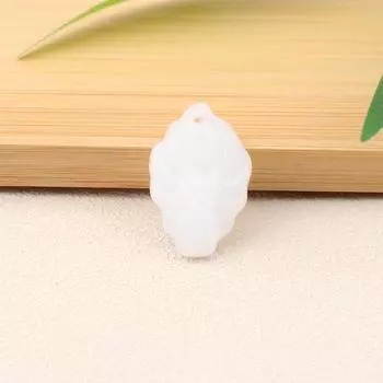 Ожерелье с девятью хвостами лисы, исцеляющее разноцветное стекло, ожерелья с драгоценными камнями, кулон, защитный амулет, подвеска белый