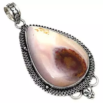 Ожерелье с дикой лошадью, яшмой, драгоценным камнем, ручная работа, подарок для нее, ювелирные изделия 2.5