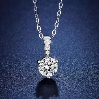 Ожерелье с каплями воды из геометрического циркония, инкрустированное бриллиантами, для женщин, простая цепочка на ключицу, темперамент, маленькое свежее ювелирное изделие