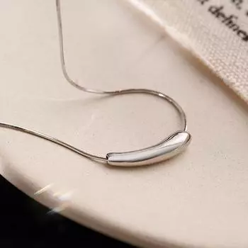 Ожерелье с каплями воды Женское ожерелье Женский воротник-цепочка Женское минималистичное ожерелье с темпераментом Женский дизайн Sense