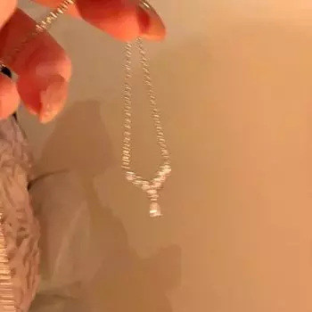 Ожерелье с кисточками Ins Light Luxury Simple All-Match Clavicle Chain