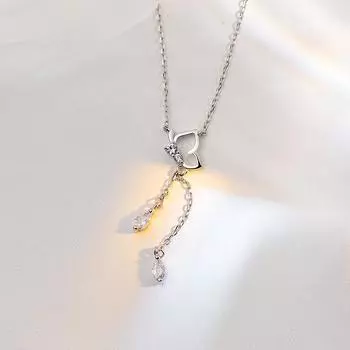 Ожерелье с кисточками в виде бабочки, Super Fairy, Niche Atmosphere, ленивая французская цепочка на ключицу для женщин