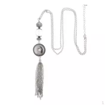 Ожерелье с кнопками и подвесками мм, ювелирные изделия с застежками