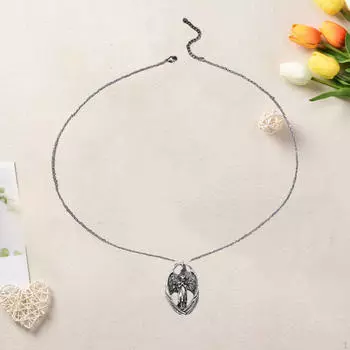 Ожерелье с крыльями ангела для мужчин, кулон для выступления на Хэллоуин