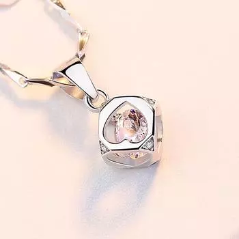 Ожерелье с кубиком Рубика Love Rubik s Cube для женщин, японское и корейское, простое, студенческое, персонализированное, с подвеской Mori, цепочка на шею