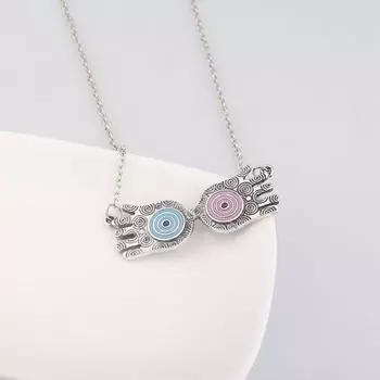 Ожерелье с очками Harried, подвески, свитер с совой, цепочка для женщин и девочек, подарок, подвеска в виде автомобиля