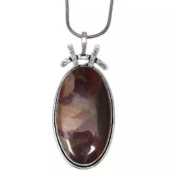 Ожерелье с палочкой из агата, драгоценный камень, ручная работа, ювелирное изделие 2,5 дюйма