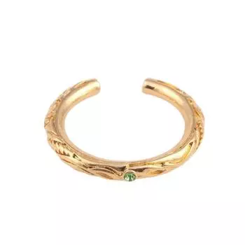 Ожерелье с периферийным изображением фильма, одинаковое кольцо для мужчин и женщин, подарочное памятное кольцо Qiankun Circle Jewelry. One Size золотой