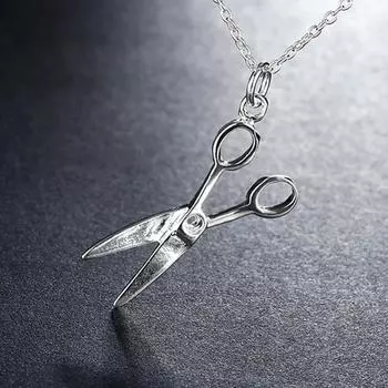 Ожерелье с подвесками из серебра 925 пробы для женщин, модные ювелирные изделия