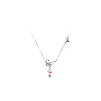 Ожерелье с подвеской «Бабочка Цинцюань», Small Design Sense, цепочка для воротника, новогодний женский тренд