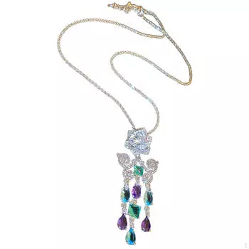Ожерелье с подвеской Charm Simple Trendy Metal Women для подруги Her