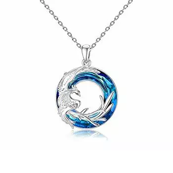 Ожерелье с подвеской Flame of Life Reborn Phoenix