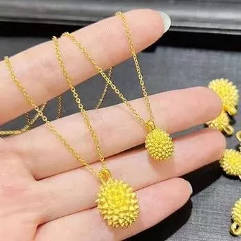 Ожерелье с подвеской из дуриана для женщин, модное, высококачественное, нишевое, легкое, роскошное, на ключицу