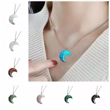 Ожерелье с подвеской из натурального драгоценного камня «Древо жизни» и кристаллом 7 чакр