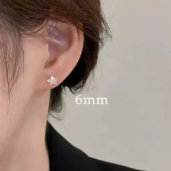 Ожерелье с подвеской из одного циркона для женщин, легкие роскошные нишевые дизайнерские аксессуары высокого класса