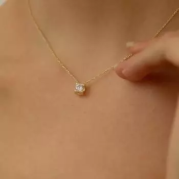 Ожерелье с подвеской из стерлингового серебра S925 с цирконием, женское, особый интерес, легкое, роскошное, чувственное, женское, простая цепочка на ключицу 925