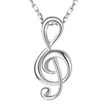 Ожерелье с подвеской «Любовные ноты»