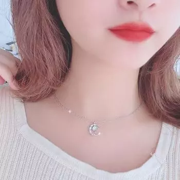 Ожерелье с подвеской на цепочке, геометрический подвесной светильник, роскошный горный хрусталь, изысканное украшение, светильник для наряда