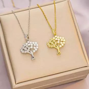 Ожерелье с подвеской «Счастливое дерево»