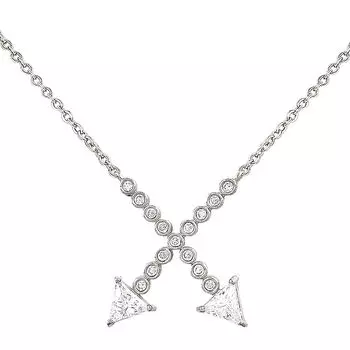 Ожерелье с подвеской в форме креста со стрелой для женщин и девочек