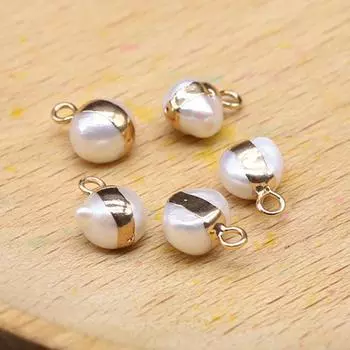 Ожерелье с подвеской в стиле барокко, подвески нестандартной формы для изготовления ювелирных изделий, ожерелье, браслет, серьги, аксессуары 1pcs/28x5mm