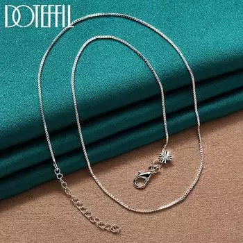 Ожерелье с подвеской в виде креста в клетку из стерлингового серебра 925 пробы Модные ювелирные изделия 45cm