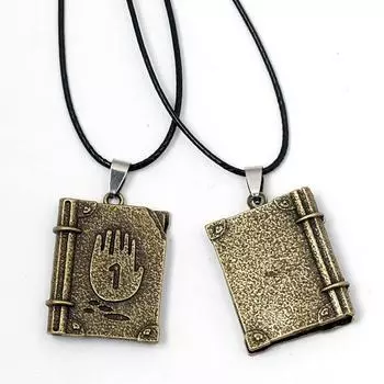 Ожерелье с подвеской в виде мини-ноутбука из сплава 1