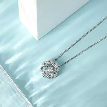 Ожерелье с подвеской в виде сердца в виде шести звезд с усовершенствованным нерегулярным дизайном и ожерелье с подвеской в виде бьющегося сердца в виде восьми звезд