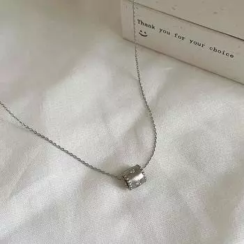 Ожерелье с подвеской в виде звезды из матового металла для женщин, простое, индивидуальное, модное, темпераментное, элегантное, универсальное, на шею, на ключицу