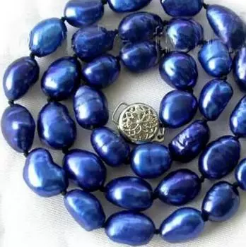 Ожерелье с пресноводным культивированным жемчугом в стиле барокко, 8-9 мм, 17 дюймов