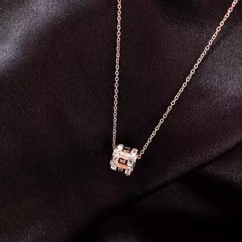 Ожерелье с римскими цифрами из нержавеющей стали 316L, новое простое женское ожерелье на ключицу, праздничные вечерние ювелирные изделия, подарки