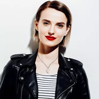 Ожерелье с замком на долгий срок службы Луны, модное ожерелье 6*4*2