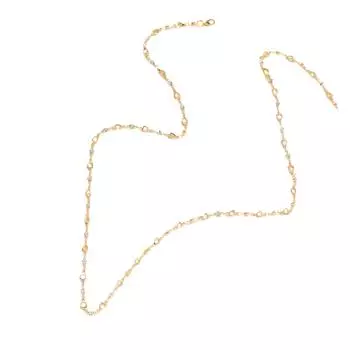 Ожерелье-шарм из кристаллов Длинная Y-образная цепочка Бахрома Цепочка на ключицу Элегантный аксессуар для вечеринок и на каждый день 3