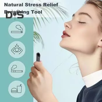 Ожерелье со свистком для снятия стресса для женщин, осознанное дыхание, подвеска из нержавеющей стали премиум-класса, ювелирный подарок серебряный