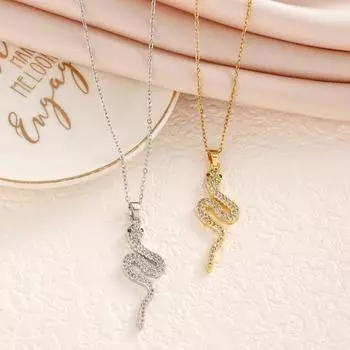 Ожерелье со змеей в виде животных 1